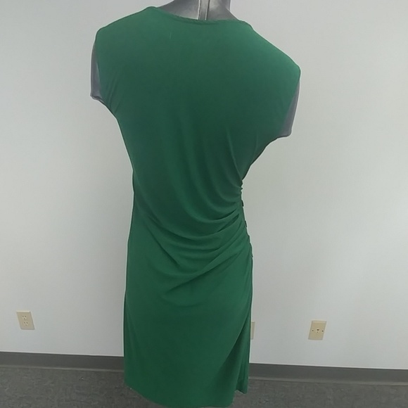 Green Cocktail Dress - Picture 3 of 4